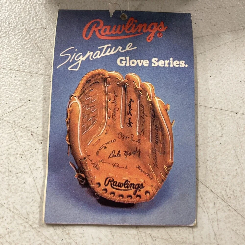 Vintage Rawlings Baseball Glove Mens 12 Brown Ozzie Smith Infield Fastback RBG50